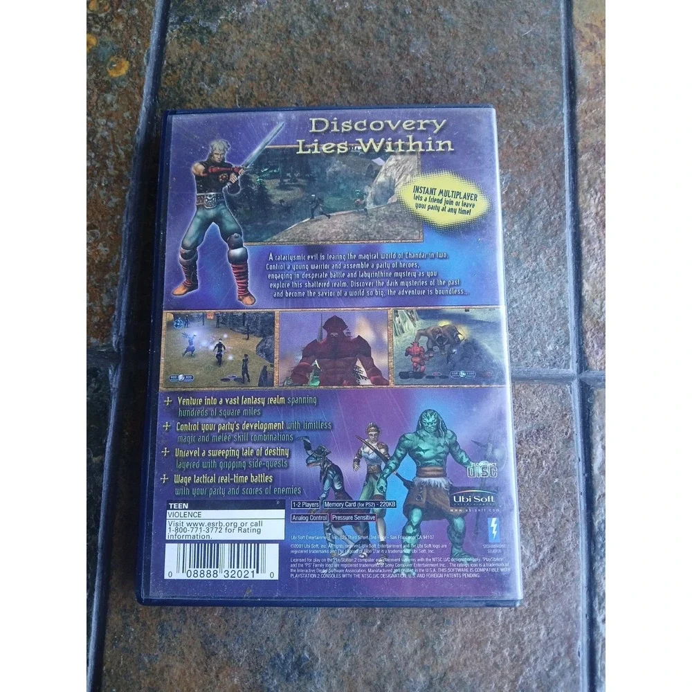The Legend Of Alon Dar Sony Playstation 2 PS2 - No Booklet